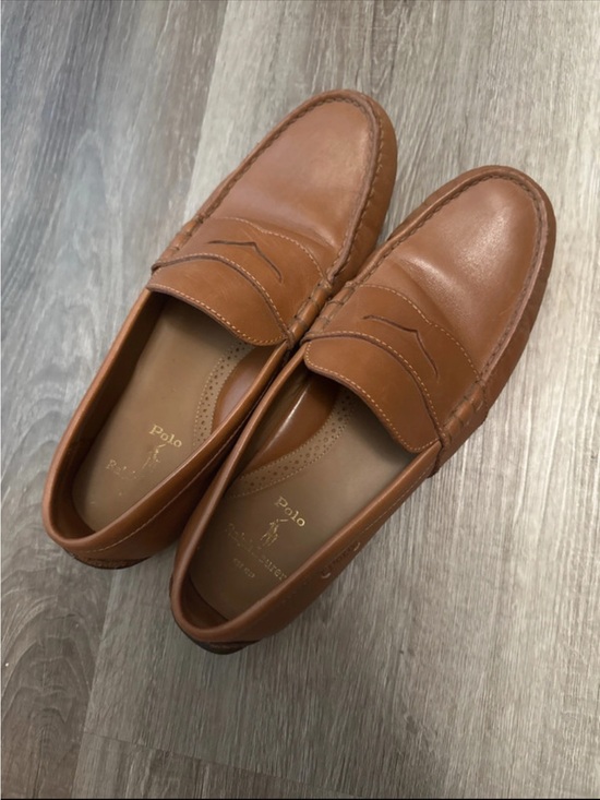 Polo Ralph Lauren Other - Polo by Ralph Lauren Tan Leather Penny Loafers